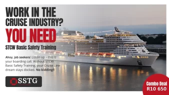 Cruise Industry Training